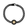 Stone-Set North Star Compass Bracelet - Mens Steel Bracelets - The Steel Shop