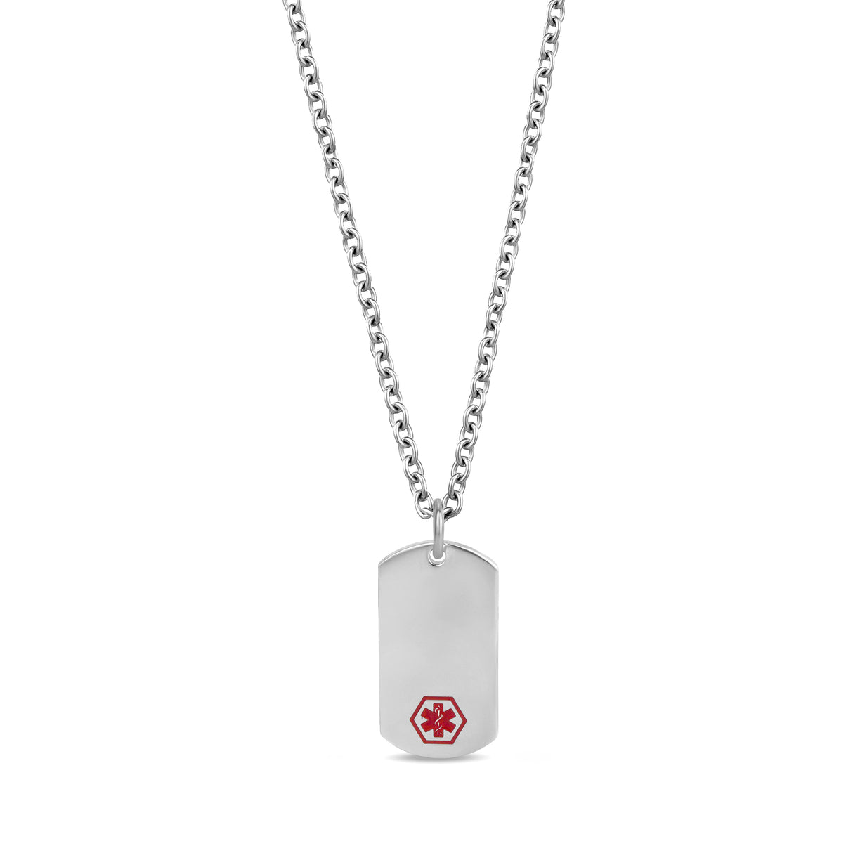 Minimal Medical Dog Tag