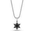 Two Tone Star of David Pendant - Men Pendant - The Steel Shop