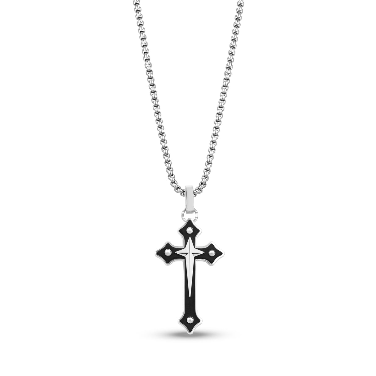 Bold Gothic Cross Pendant