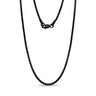 2.5mm Round Box Link Chain - Unisex Necklaces - The Steel Shop