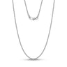 2mm Thin Round Box Link Chain - Unisex Necklaces - The Steel Shop