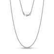 2mm Thin Round Box Link Chain - Unisex Necklaces - The Steel Shop