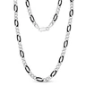 7mm Figaro Link Chain - Unisex Necklaces - The Steel Shop