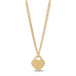 Heart Pendant Cuban Link - Women Pendant - The Steel Shop